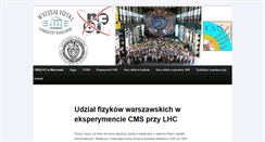 Desktop Screenshot of lhc.fuw.edu.pl