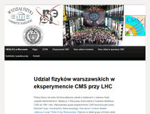 Tablet Screenshot of lhc.fuw.edu.pl