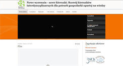 Desktop Screenshot of nowekierunki.fuw.edu.pl